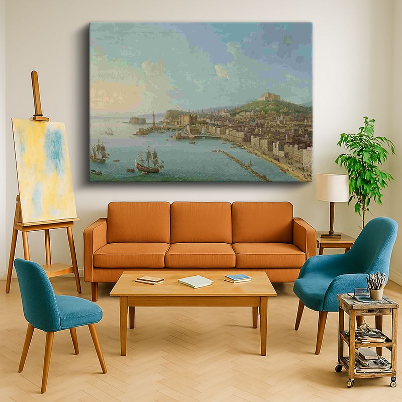 Ressam Kanvas Tablo 843