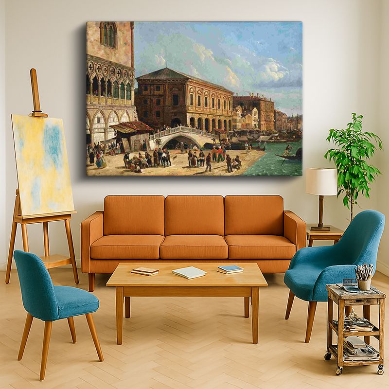 Ressam Kanvas Tablo 846