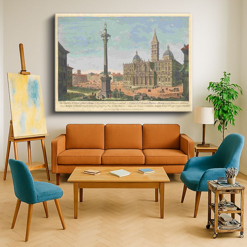 Ressam Kanvas Tablo 868