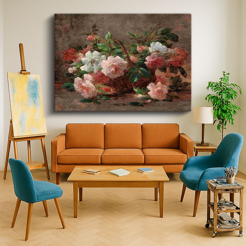 Ressam Kanvas Tablo 873