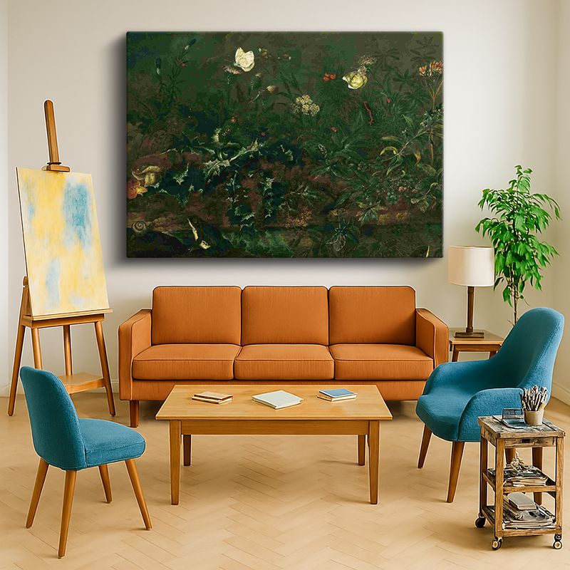 Ressam Kanvas Tablo 875