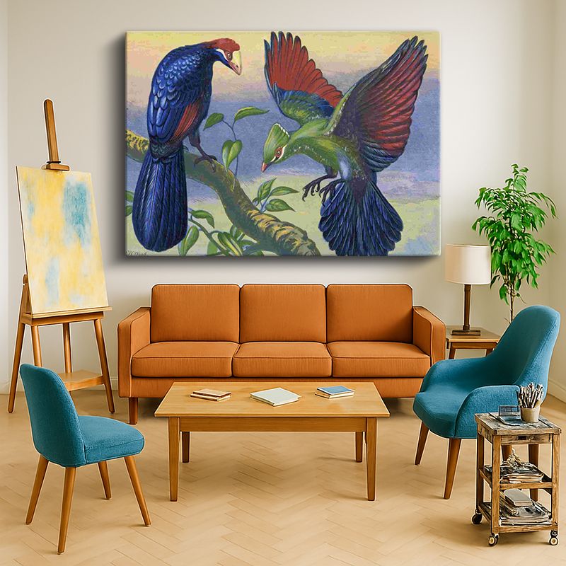 Ressam Kanvas Tablo 877