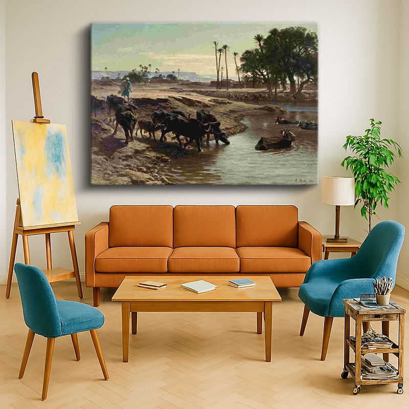 Ressam Kanvas Tablo 879