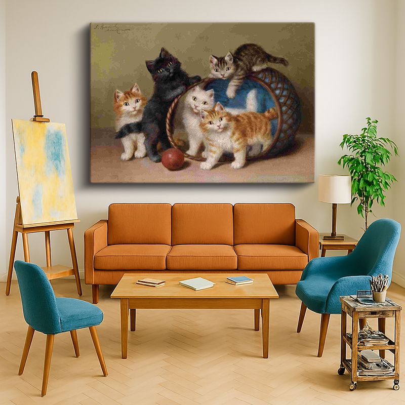 Ressam Kanvas Tablo 881