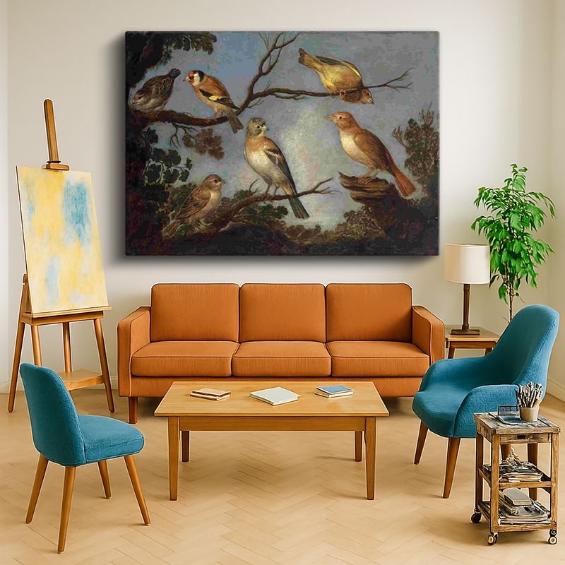 Ressam Kanvas Tablo 884