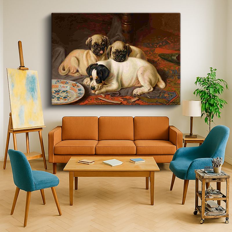 Ressam Kanvas Tablo 885