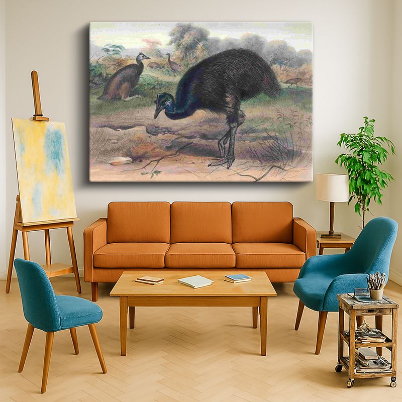 Ressam Kanvas Tablo 886