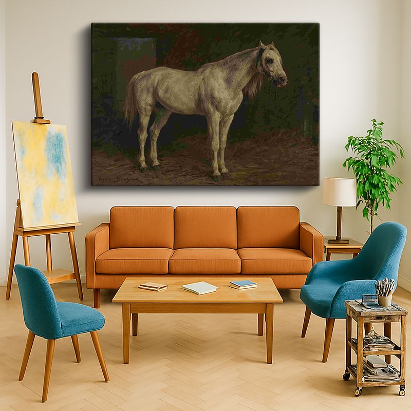 Ressam Kanvas Tablo 890