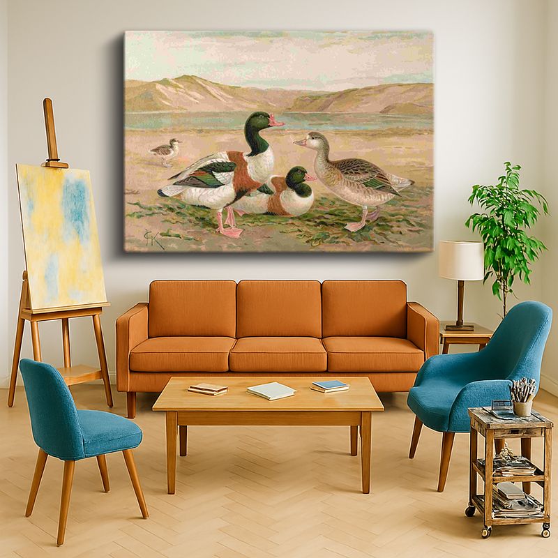 Ressam Kanvas Tablo 893