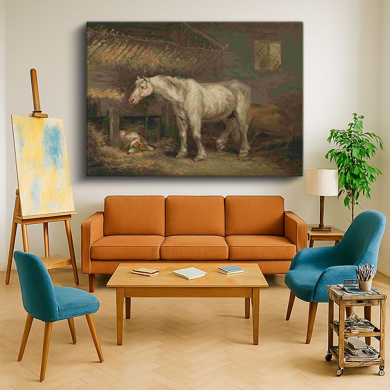 Ressam Kanvas Tablo 894