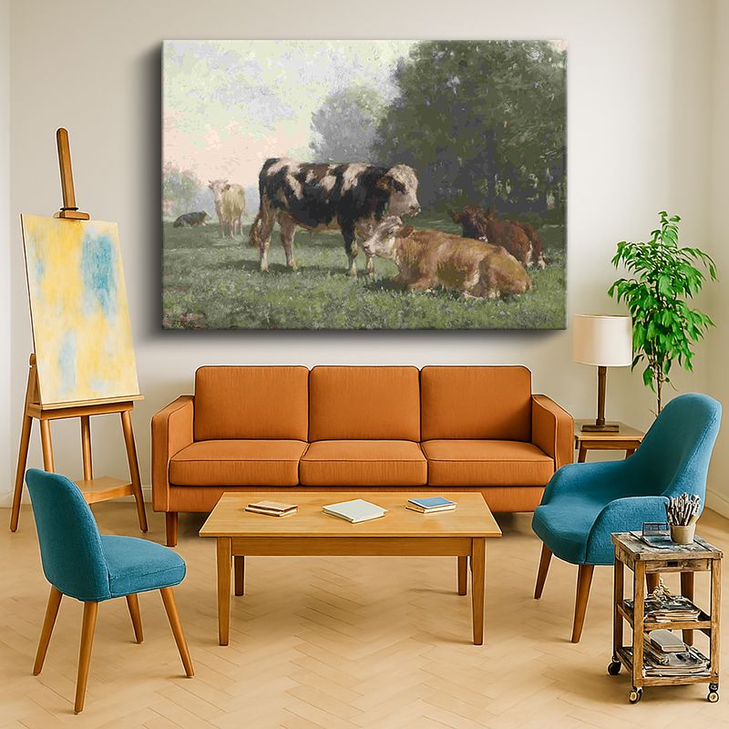 Ressam Kanvas Tablo 896