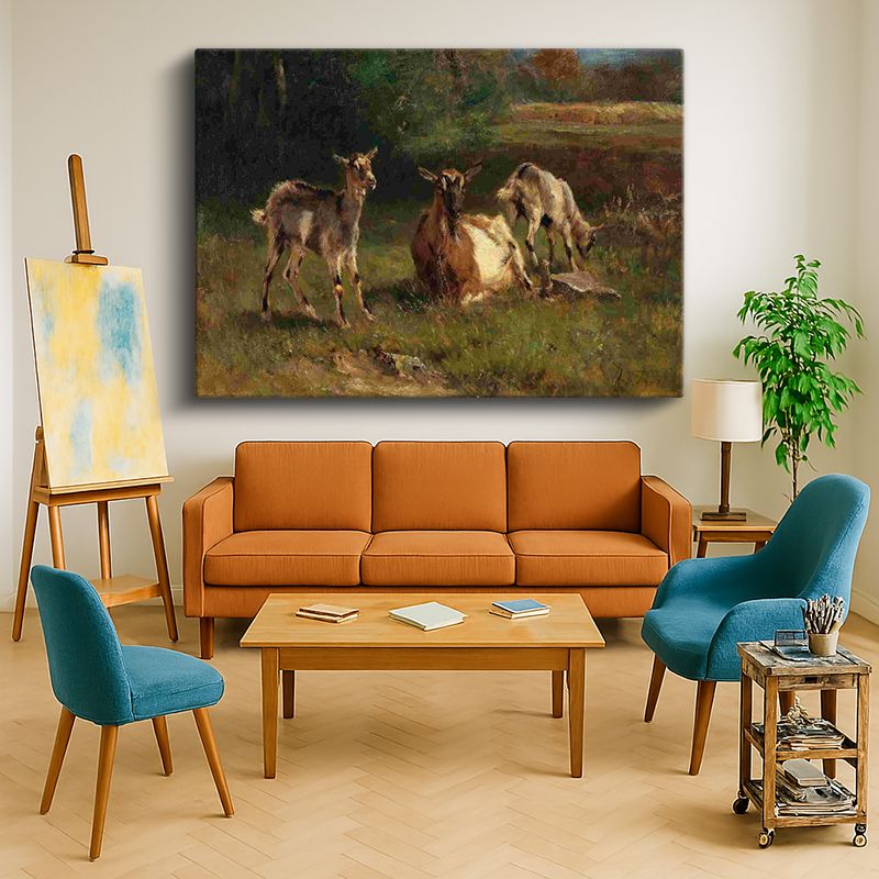 Ressam Kanvas Tablo 897