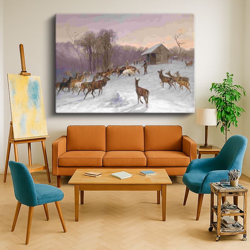 Ressam Kanvas Tablo 898