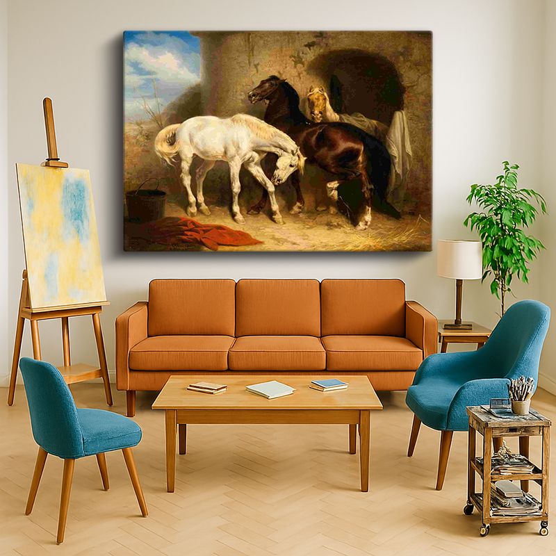 Ressam Kanvas Tablo 900