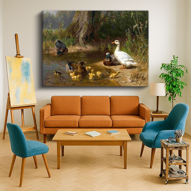 Ressam Kanvas Tablo 901