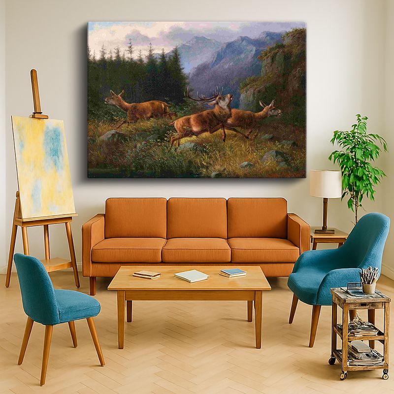 Ressam Kanvas Tablo 902