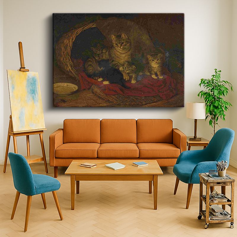 Ressam Kanvas Tablo 904