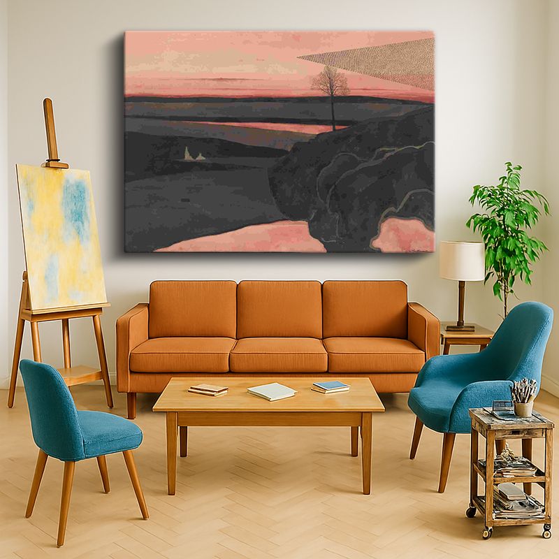 Ressam Kanvas Tablo 911