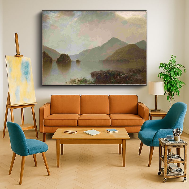 Ressam Kanvas Tablo 918