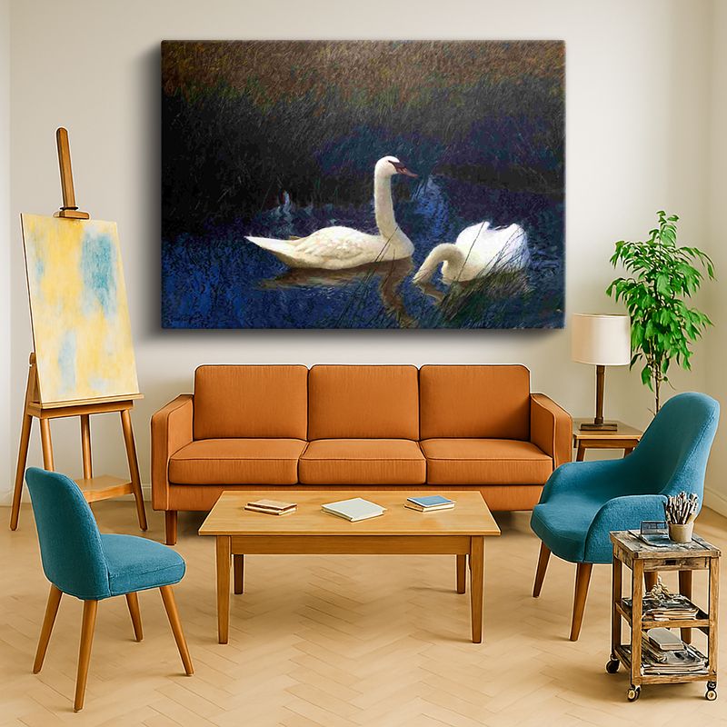 Ressam Kanvas Tablo 923