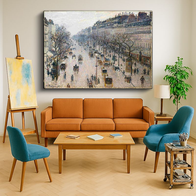 Ressam Kanvas Tablo 924