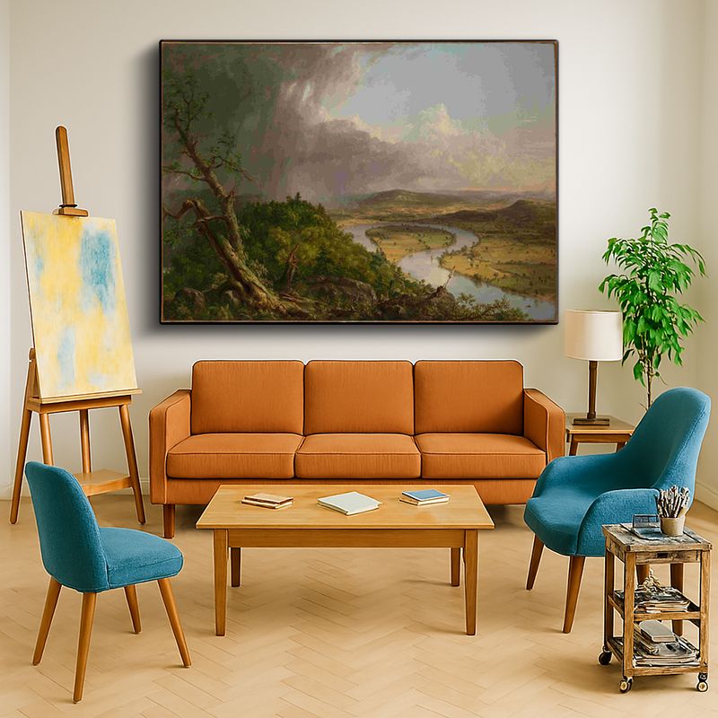 Ressam Kanvas Tablo 926