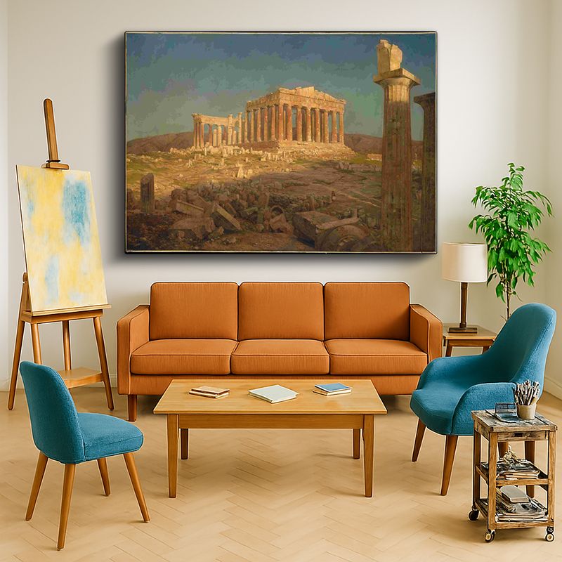 Ressam Kanvas Tablo 927