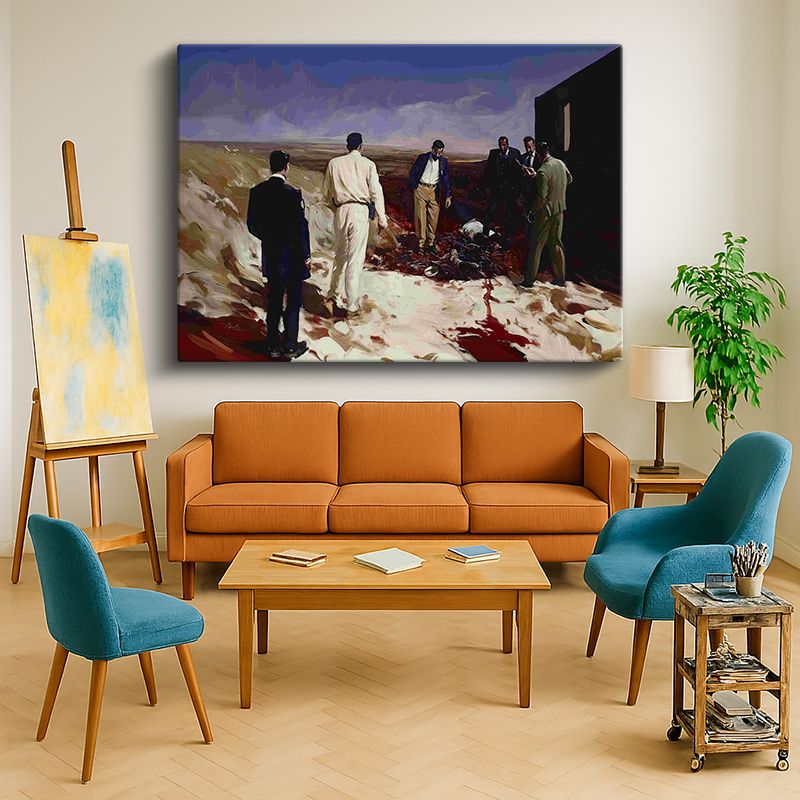 Ressam Kanvas Tablo 931