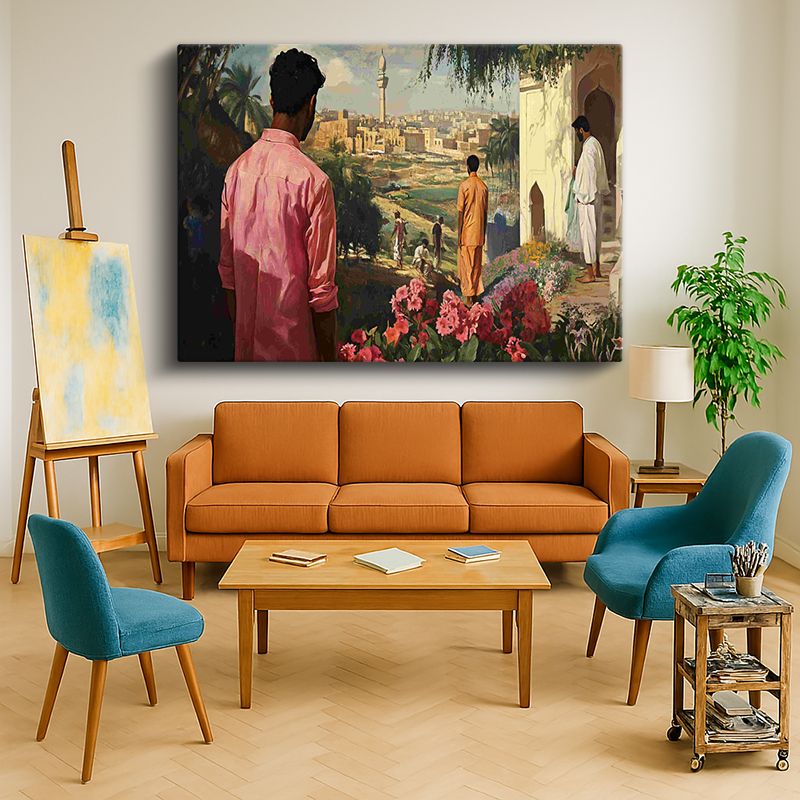 Ressam Kanvas Tablo 939