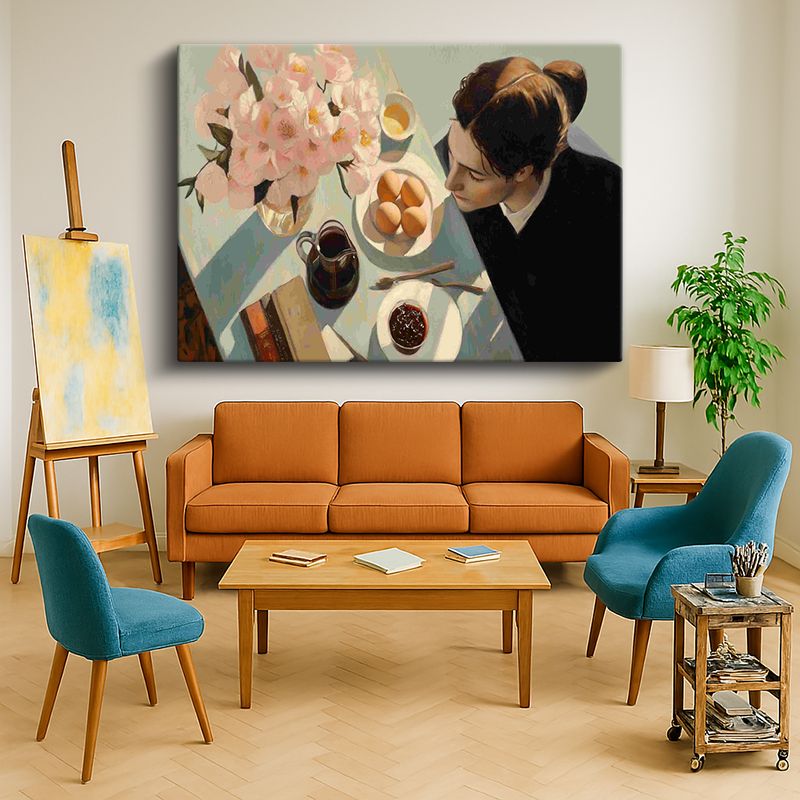 Ressam Kanvas Tablo 943