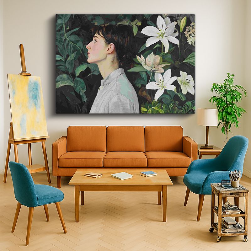 Ressam Kanvas Tablo 947