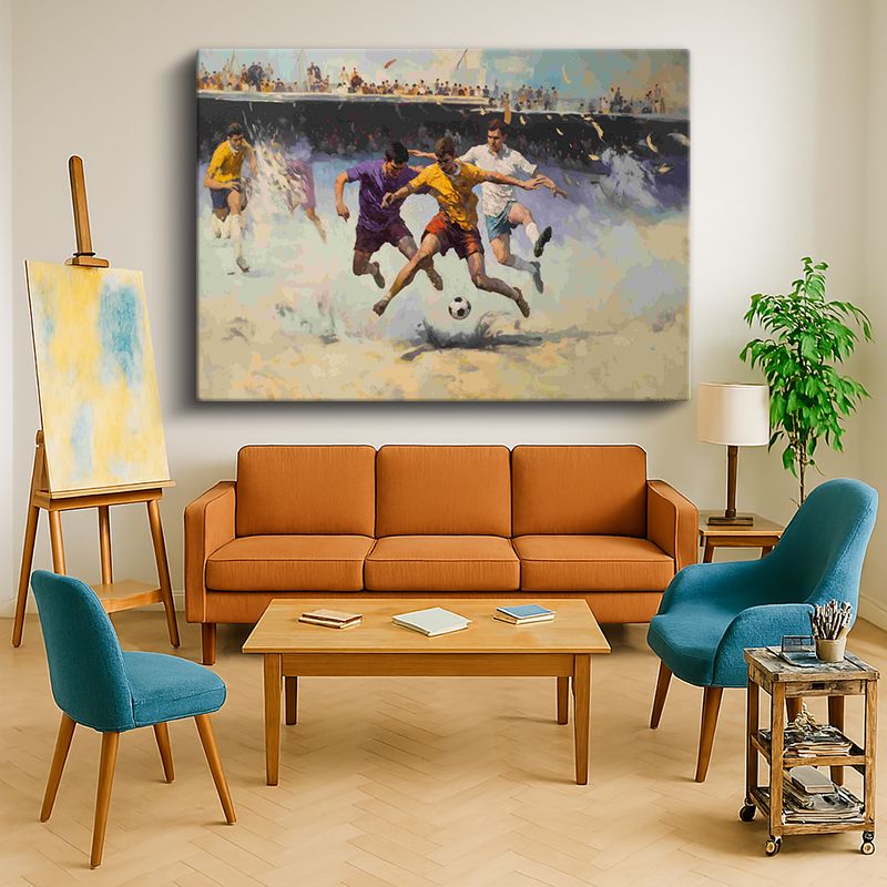 Ressam Kanvas Tablo 950