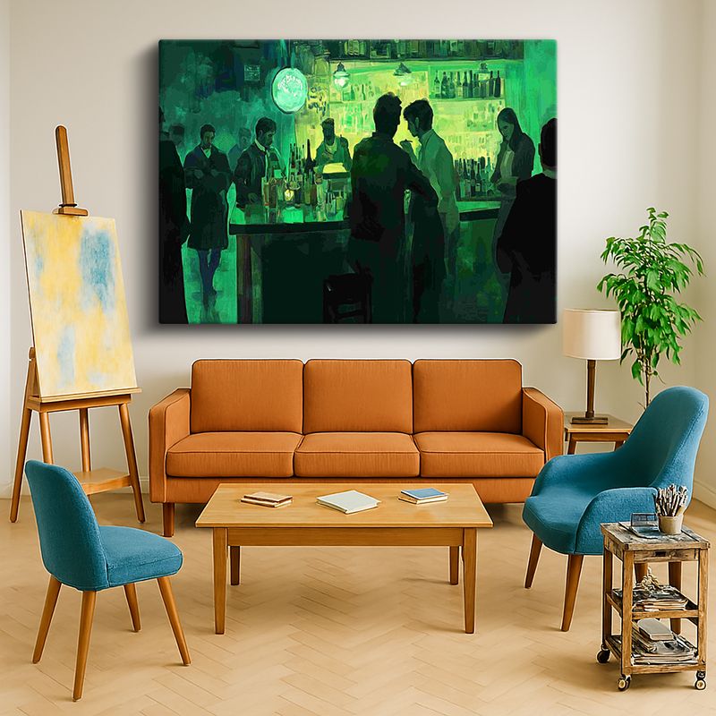 Ressam Kanvas Tablo 951