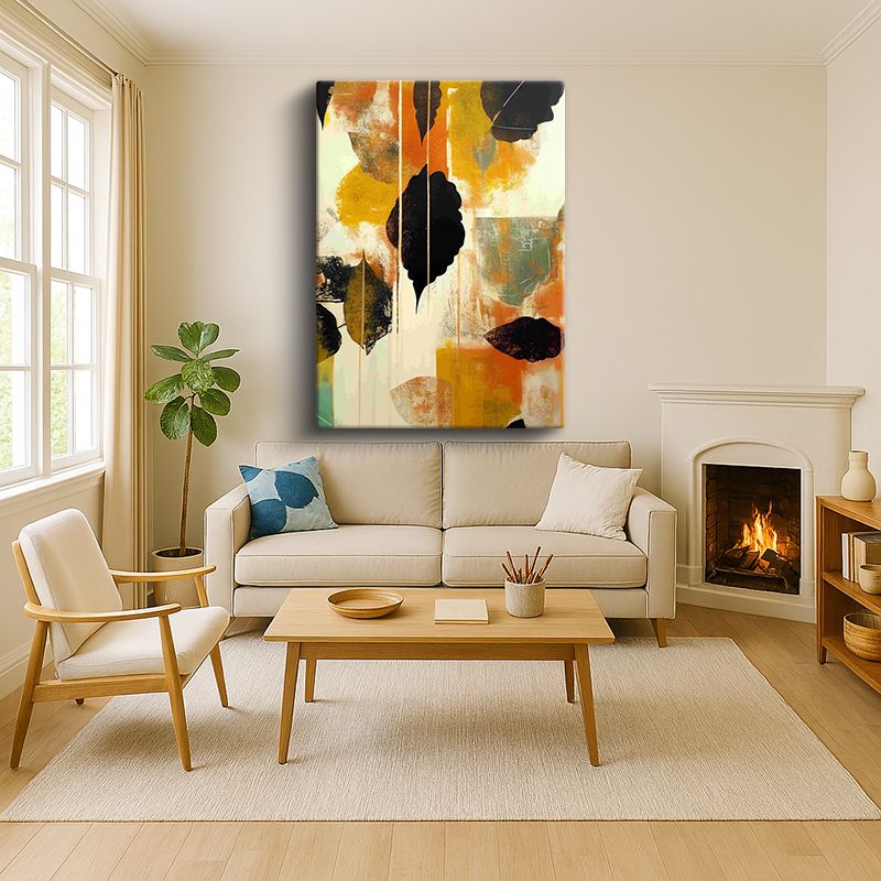 Sanatsal & Vektörel Kanvas Tablo 3