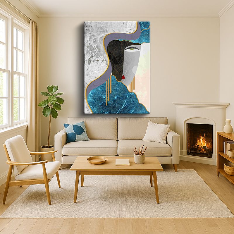 Sanatsal & Vektörel Kanvas Tablo 5