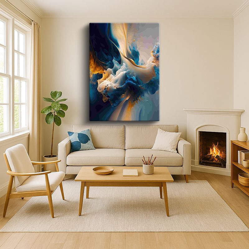 Sanatsal & Vektörel Kanvas Tablo 6