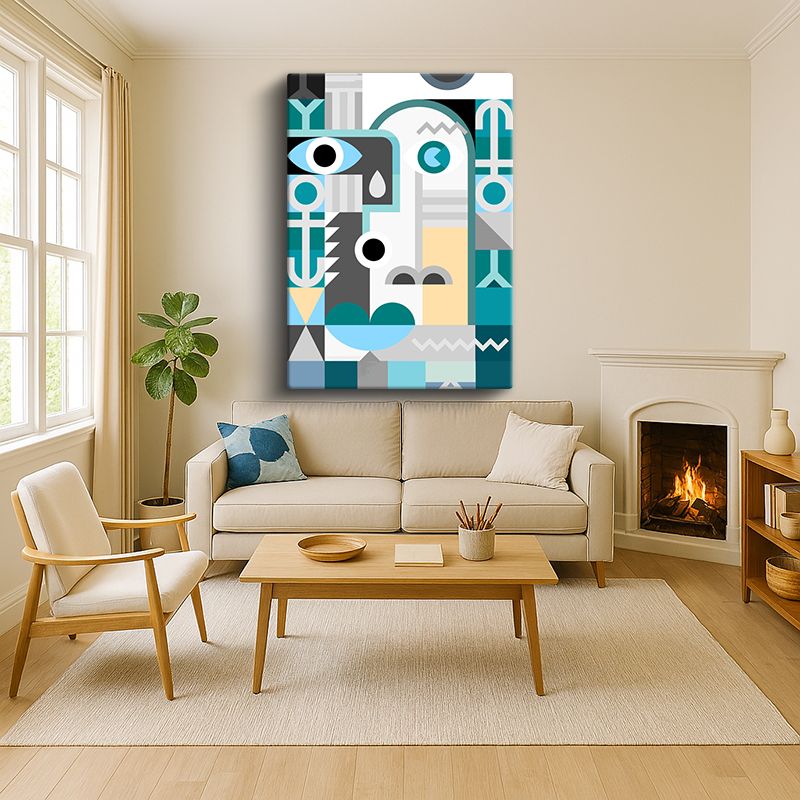 Sanatsal & Vektörel Kanvas Tablo 9