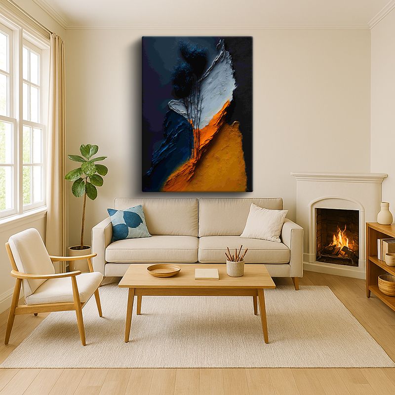 Sanatsal & Vektörel Kanvas Tablo 25