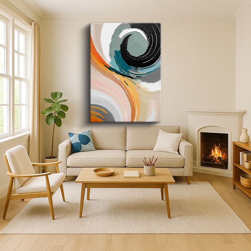 Sanatsal & Vektörel Kanvas Tablo 26