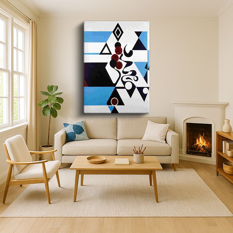 Sanatsal & Vektörel Kanvas Tablo 35