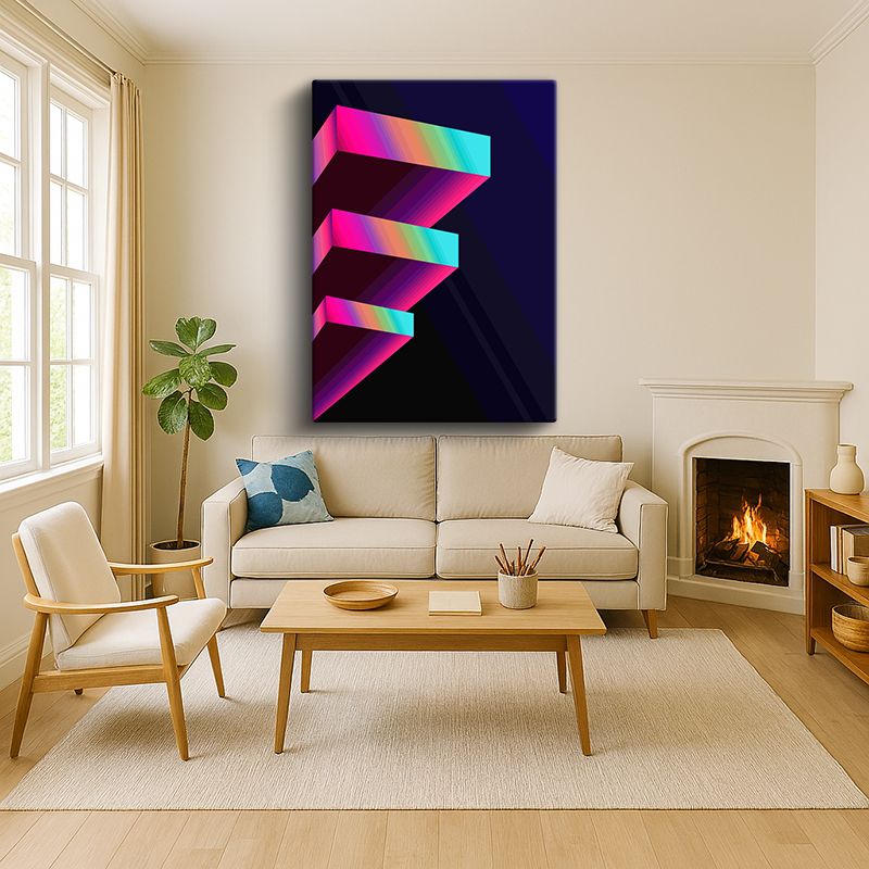 Sanatsal & Vektörel Kanvas Tablo 60