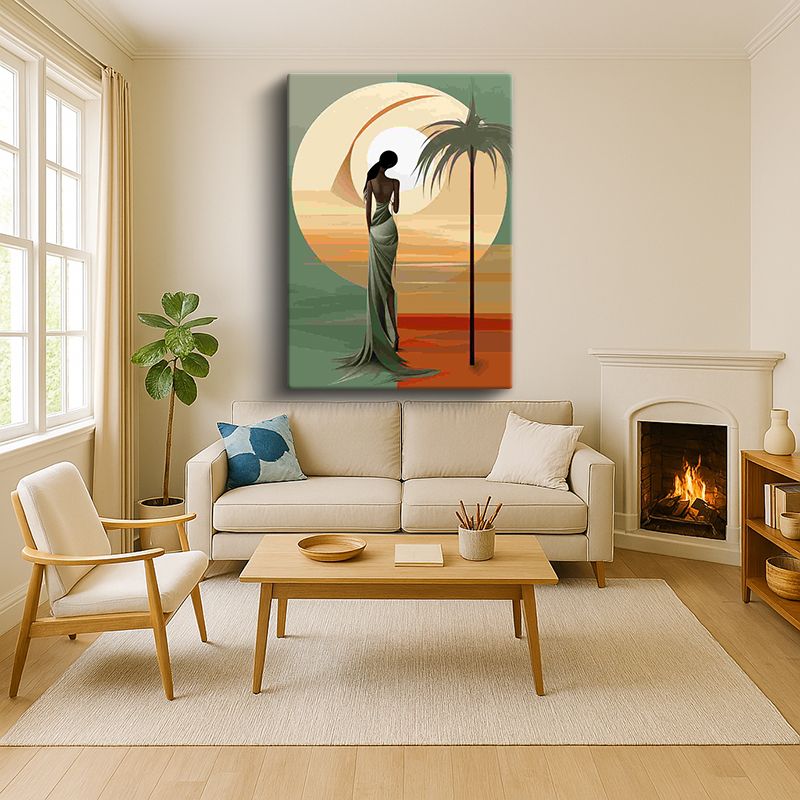 Sanatsal & Vektörel Kanvas Tablo 72