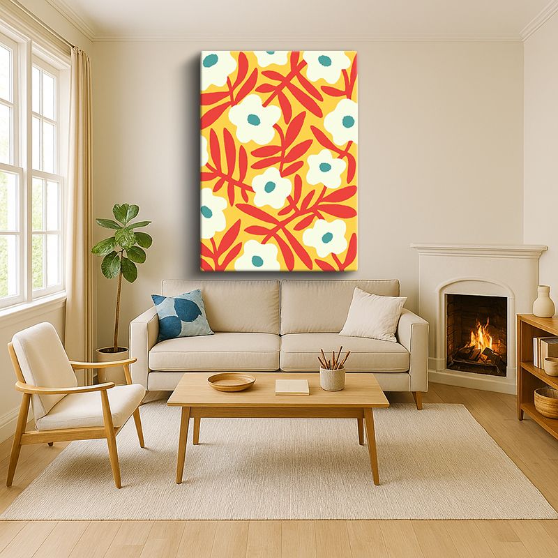 Sanatsal & Vektörel Kanvas Tablo 75