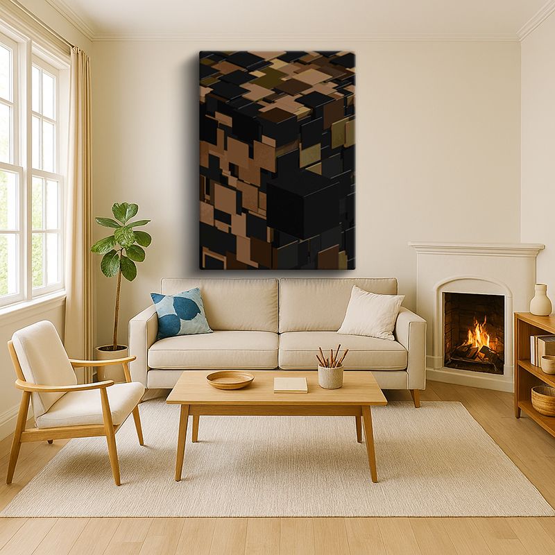 Sanatsal & Vektörel Kanvas Tablo 97