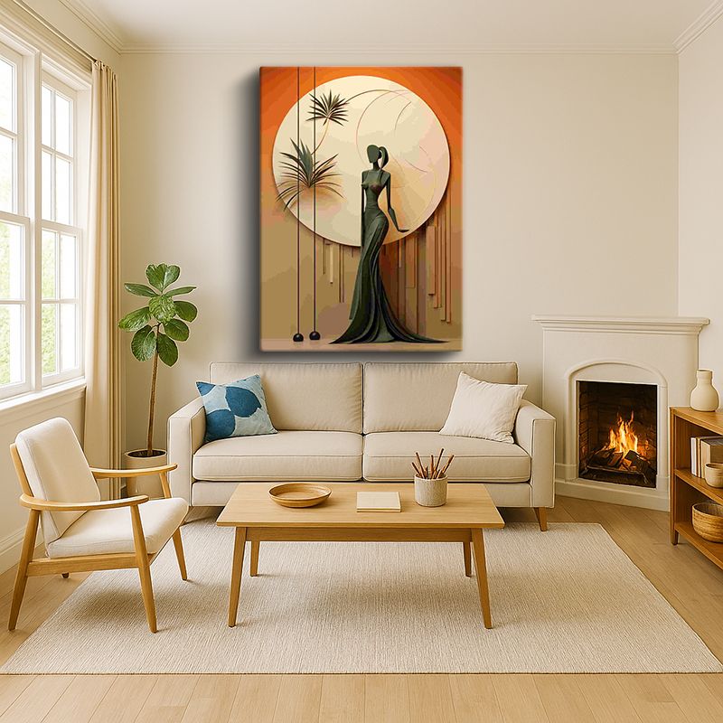 Sanatsal & Vektörel Kanvas Tablo 137