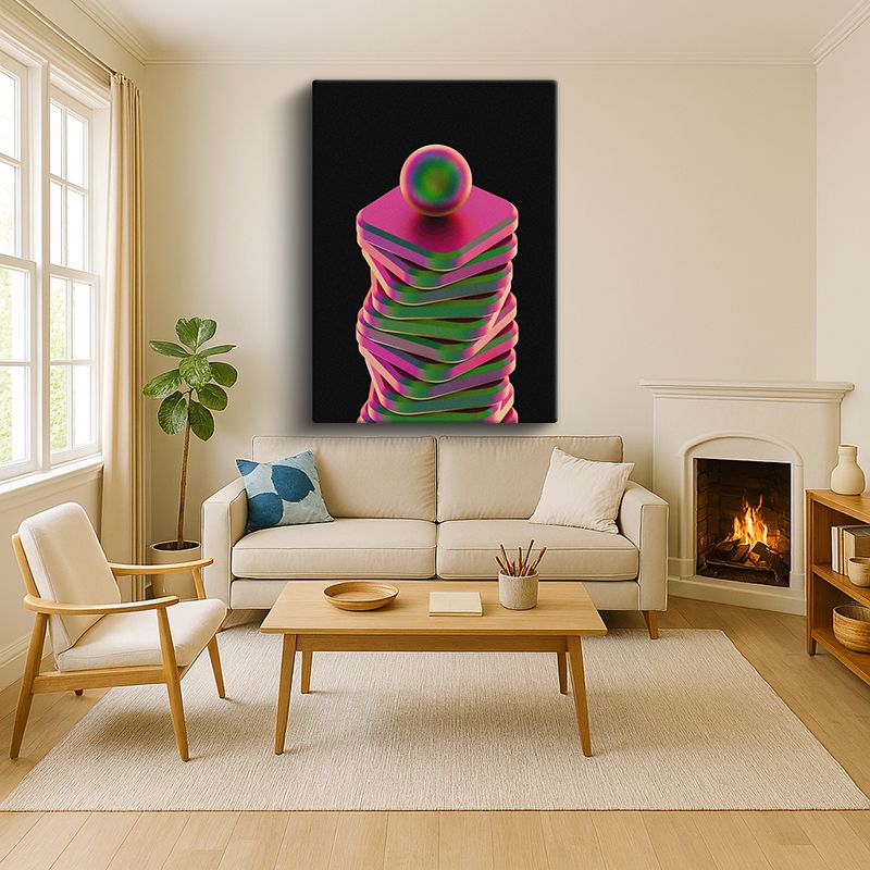 Sanatsal & Vektörel Kanvas Tablo 177