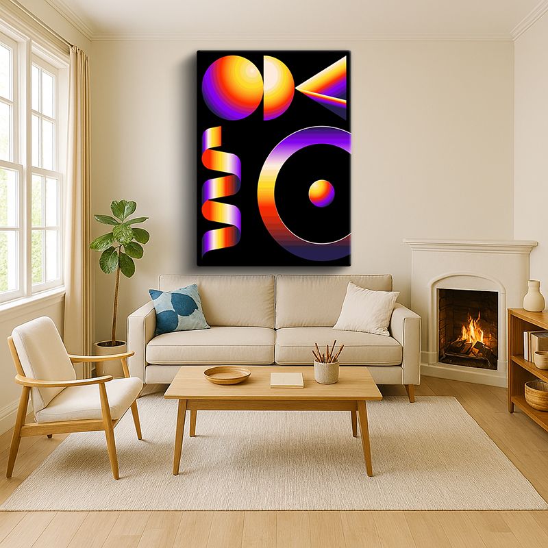 Sanatsal & Vektörel Kanvas Tablo 193