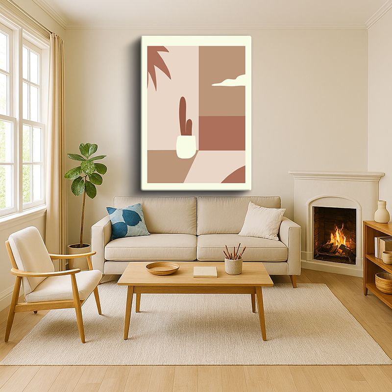 Sanatsal & Vektörel Kanvas Tablo 208