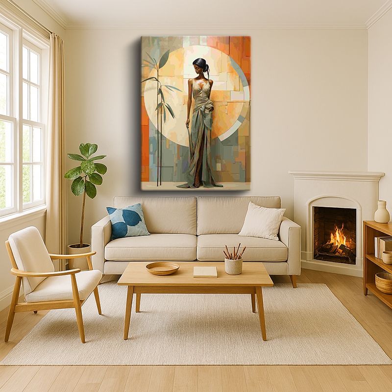 Sanatsal & Vektörel Kanvas Tablo 227