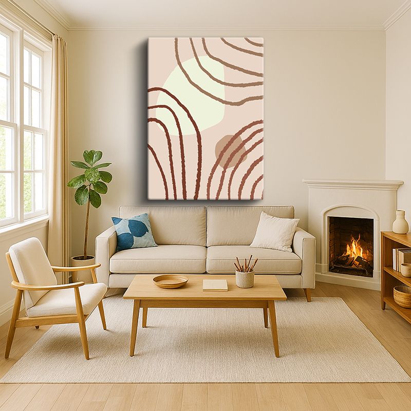 Sanatsal & Vektörel Kanvas Tablo 228